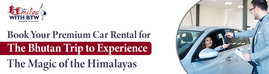 car rental in bhutan